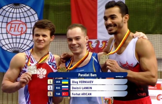 Ростовский гимнаст Дмитрий Ланкин завоевал серебро этапа Кубка мира в Германии
